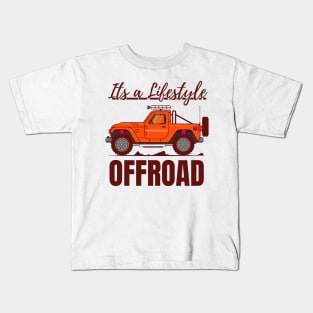 Its a lifestyle, OFFROAD Kids T-Shirt